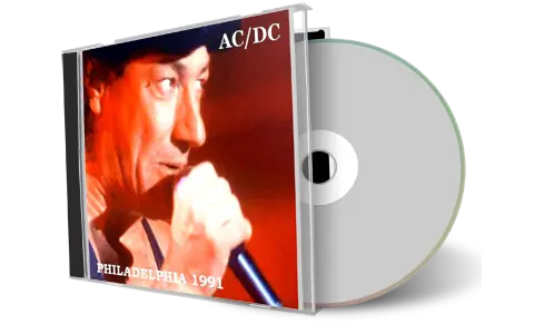 Front cover artwork of Acdc 1991-07-10 CD Philadelphia Audience