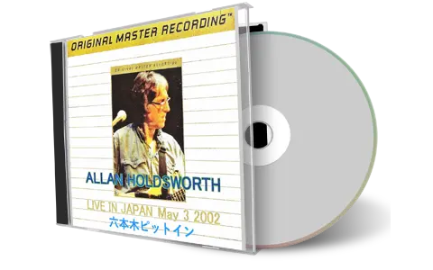 Front cover artwork of Allan Holdsworth 2002-05-03 CD Tokyo Soundboard