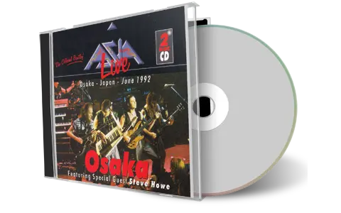 Front cover artwork of Asia 1992-06-04 CD Osaka Audience