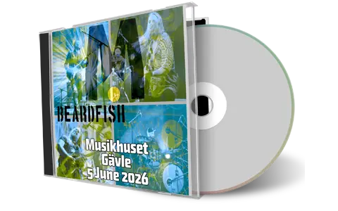 Front cover artwork of Beardfish 2026-06-05 CD Musikhuset Audience