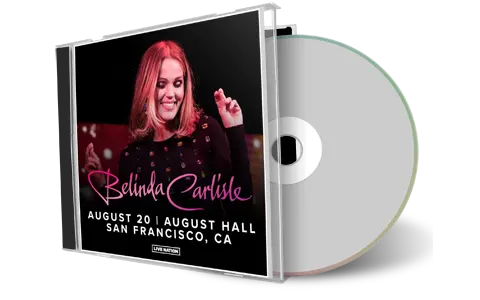 Front cover artwork of Belinda Carlisle 2023-08-20 CD San Francisco Audience