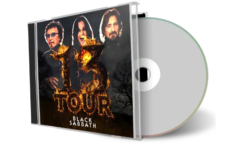 Front cover artwork of Black Sabbath Compilation CD 13 Tour Audience