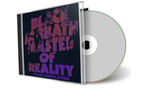 Front cover artwork of Black Sabbath Compilation CD Master Of Reality Audience