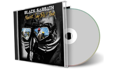 Front cover artwork of Black Sabbath Compilation CD Never Say Die Soundboard