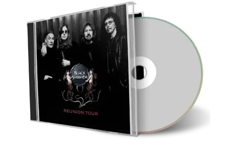 Front cover artwork of Black Sabbath Compilation CD Reunion Audience
