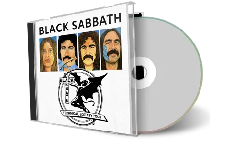 Front cover artwork of Black Sabbath Compilation CD Technical Ecstasy Audience