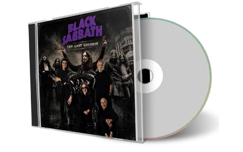 Front cover artwork of Black Sabbath Compilation CD The End And Last Gig Audience