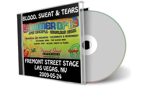 Front cover artwork of Blood Sweat And Tears 2009-05-24 CD Las Vegas Audience