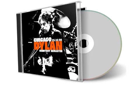 Front cover artwork of Bob Dylan 1998-10-25 CD Chicago Soundboard