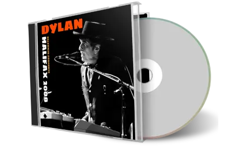 Front cover artwork of Bob Dylan 2008-05-21 CD Halifax Audience