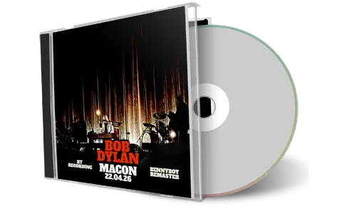 Front cover artwork of Bob Dylan 2026-03-22 CD Macon Audience