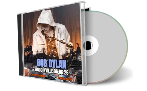 Front cover artwork of Bob Dylan 2026-06-06 CD Woodinville Audience
