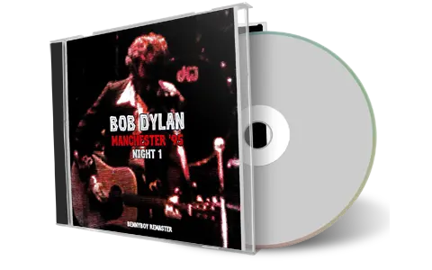 Front cover artwork of Bob Dylan Compilation CD Manchester 1995 Audience
