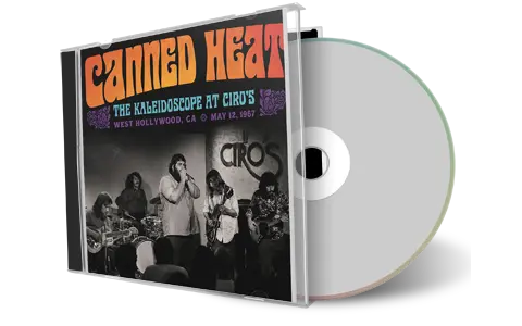 Front cover artwork of Canned Heat 1967-05-12 CD West Hollywood Soundboard