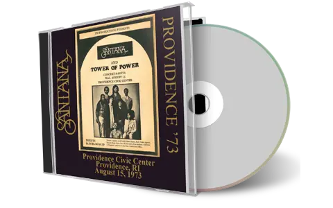 Front cover artwork of Carlos Santana 1973-08-15 CD Providence Soundboard