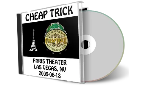 Front cover artwork of Cheap Trick 2009-06-18 CD Las Vegas Audience