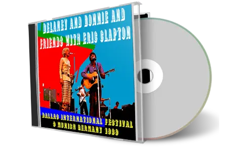 Front cover artwork of Delaney And Bonnie Compilation CD Dallas And Munich 1969 Audience