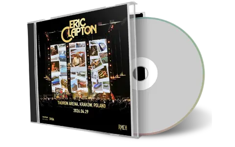 Front cover artwork of Eric Clapton 2026-04-29 CD Krakow Audience