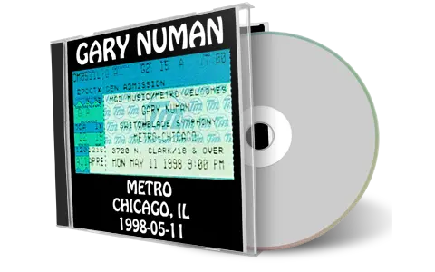 Front cover artwork of Gary Numan 1998-05-11 CD Chicago Audience