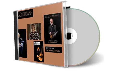 Front cover artwork of Jackson Browne 2025-09-10 CD Saratoga Audience