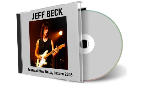 Front cover artwork of Jeff Beck 2006-07-26 CD Luzern Audience