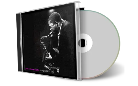 Front cover artwork of John Coltrane 1963-11-04 CD Stuttgart Soundboard