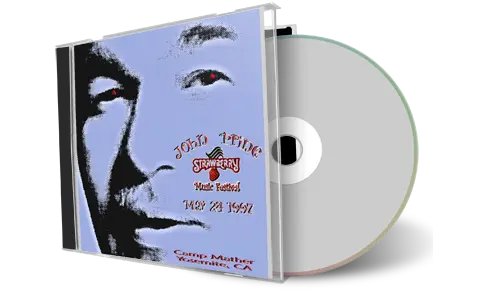 Front cover artwork of John Prine 1997-05-24 CD Strawberry Music Festival Soundboard