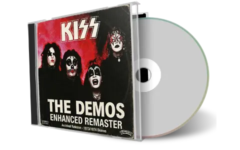 Front cover artwork of Kiss Compilation CD The Demos Enhanced Remaster 1973 1974 Soundboard