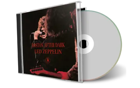 Front cover artwork of Led Zeppelin Compilation CD Boston After Dark Audience
