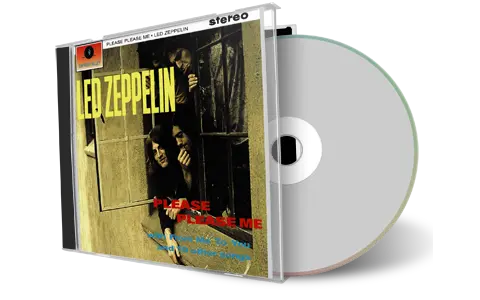 Front cover artwork of Led Zeppelin Compilation CD Please Please Me Soundboard