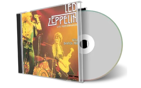 Front cover artwork of Led Zeppelin Compilation CD You Shock Me Soundboard