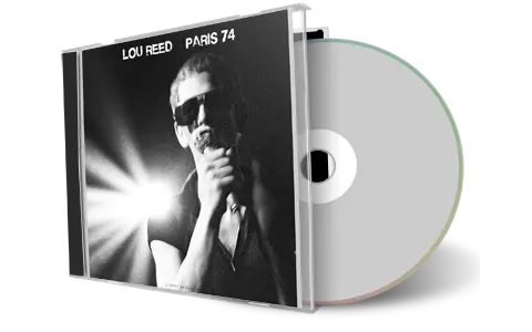 Front cover artwork of Lou Reed Compilation CD Paris 74 Soundboard