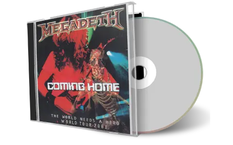 Front cover artwork of Megadeth Compilation CD Coming Home Audience