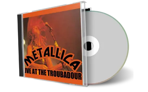 Front cover artwork of Metallica 1988-05-24 CD West Hollywood Soundboard