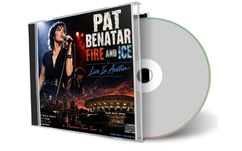 Front cover artwork of Pat Benatar 1981-10-05 CD Austin Soundboard