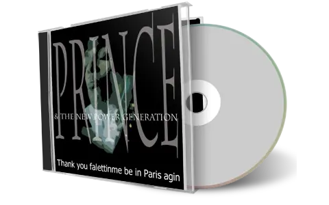 Front cover artwork of Prince 1992-07-12 CD Paris Audience
