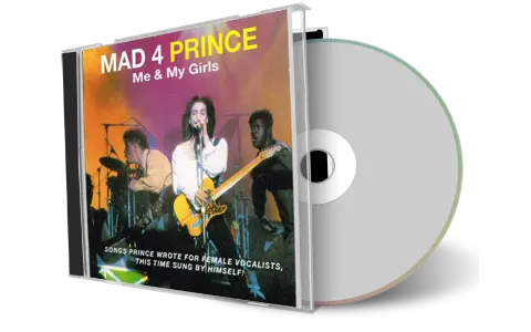 Front cover artwork of Prince Compilation CD Mad 4 Prince Soundboard