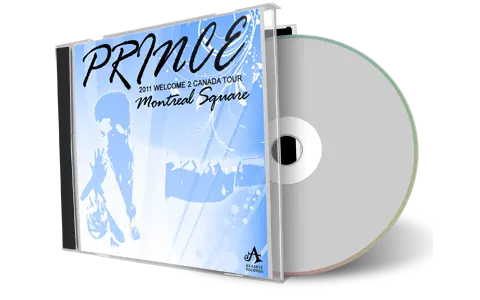 Front cover artwork of Prince Compilation CD Montreal Square Audience