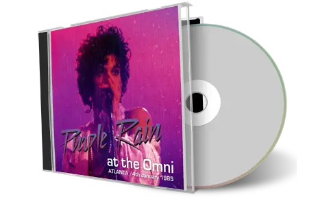 Front cover artwork of Prince Compilation CD Purple Rain At The Omni Soundboard