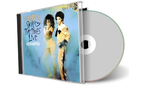 Front cover artwork of Prince Compilation CD Sott Live Revamped Soundboard
