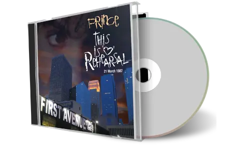 Front cover artwork of Prince Compilation CD This Is A Rehearsal Soundboard