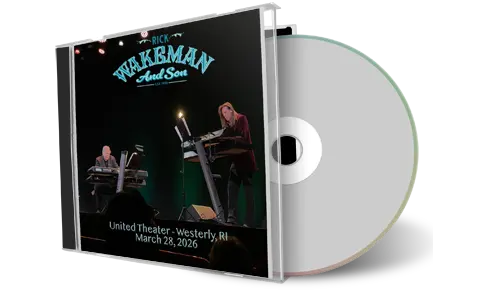 Front cover artwork of Rick Wakeman And Oliver Wakeman 2026-03-28 CD Westerly Audience