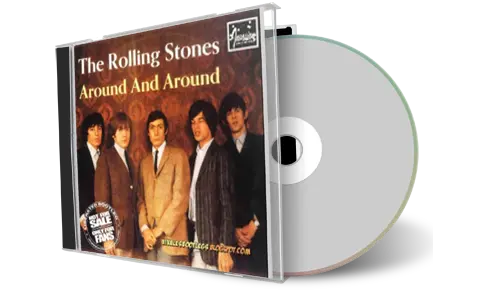 Front cover artwork of Rolling Stones Compilation CD Around And Around Soundboard