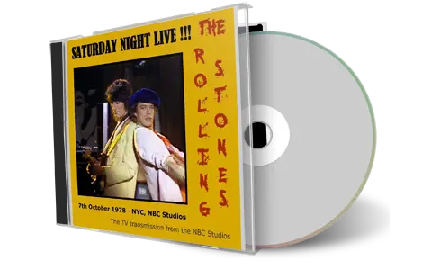 Front cover artwork of Rolling Stones Compilation CD Snl Series Vol 03 Soundboard