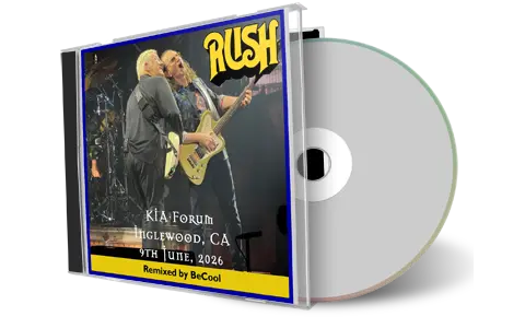 Front cover artwork of Rush 2026-06-09 CD Inglewood Audience