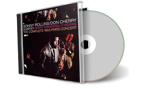 Front cover artwork of Sonny Rollins 1963-01-19 CD Paris Soundboard