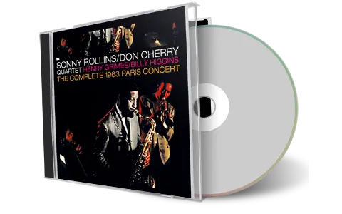 Front cover artwork of Sonny Rollins Compilation CD The Complete 1963 Paris Concert Soundboard