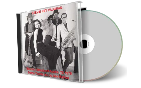 Front cover artwork of Stevie Ray Vaughan Compilation CD Electric Graceland 1979 Soundboard