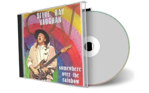 Front cover artwork of Stevie Ray Vaughan Compilation CD Somewhere Over The Rainbow Soundboard