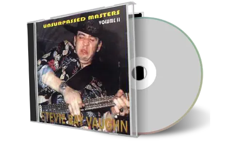 Front cover artwork of Stevie Ray Vaughan Compilation CD Unsurpassed Masters Vol 2 Soundboard
